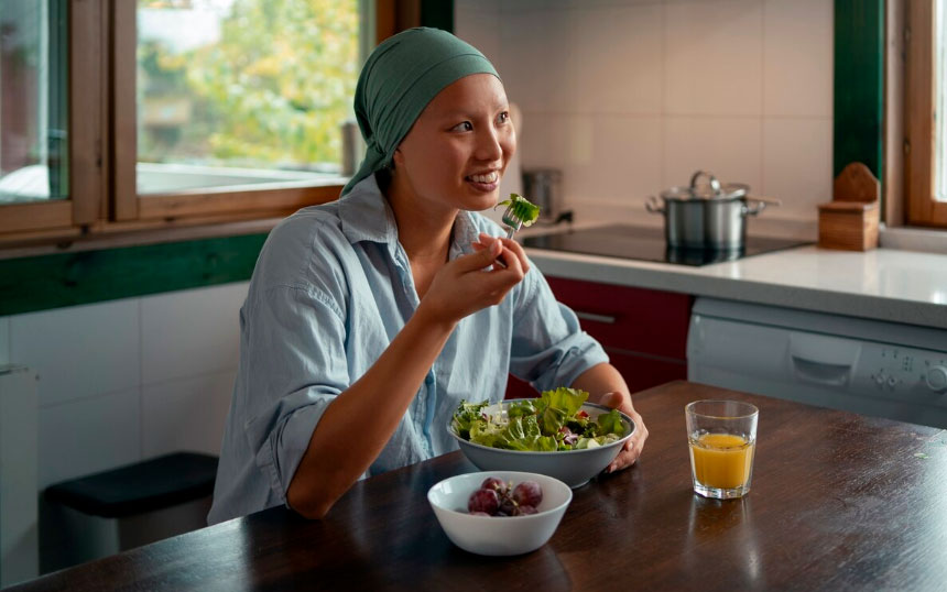 O papel da alimentação na recuperação e tratamento do câncer